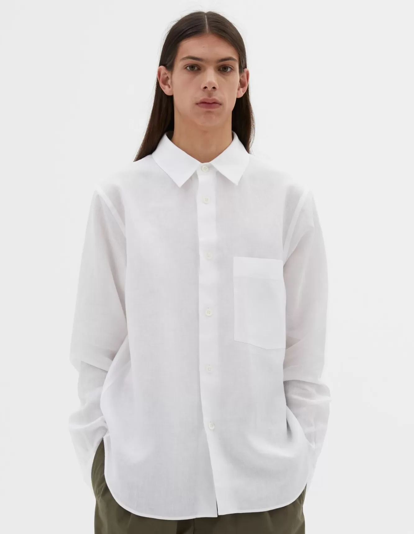 Margaret Howell BASIC SHIRT White New