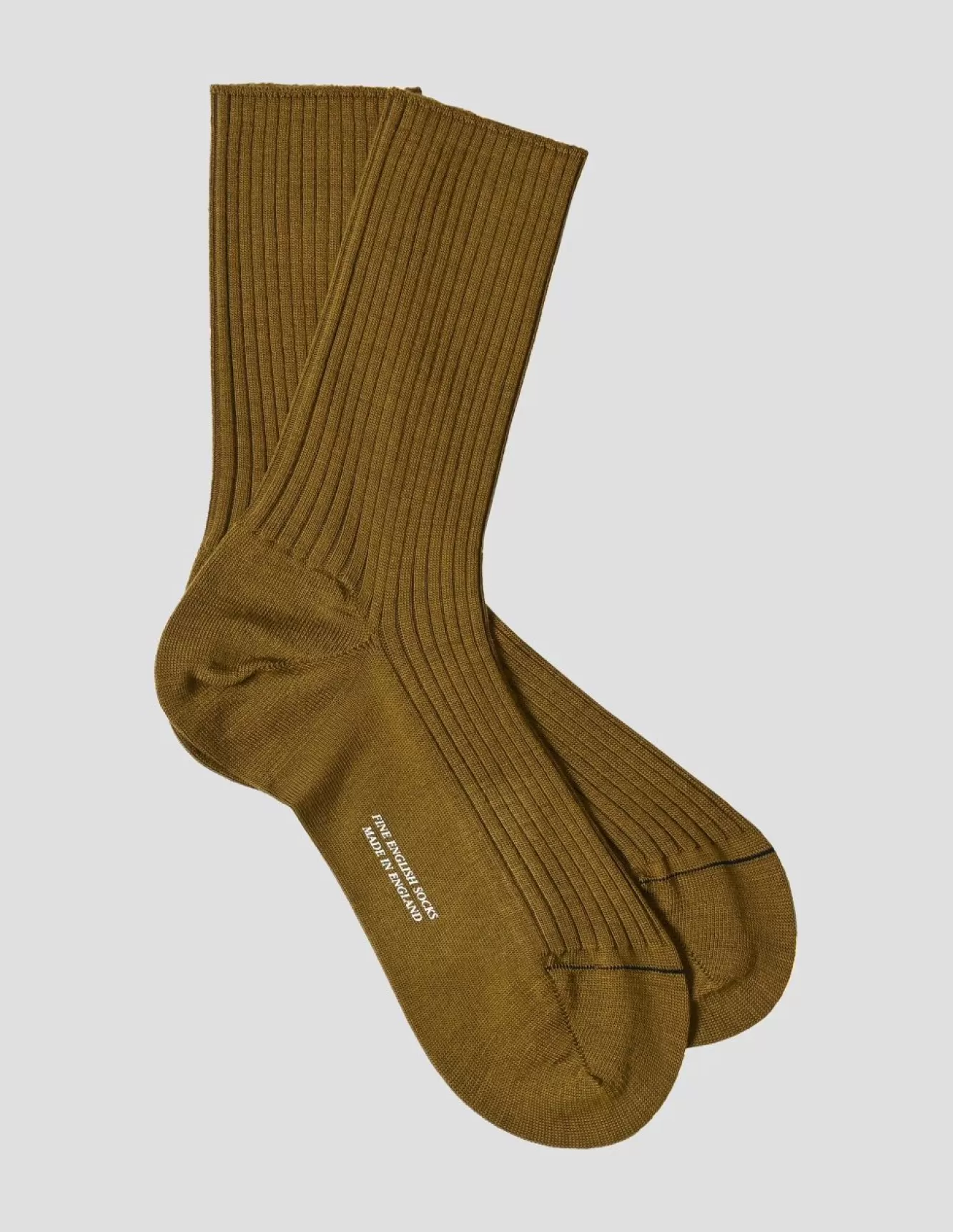 Margaret Howell FULL RIB SOCK Mustard Shop