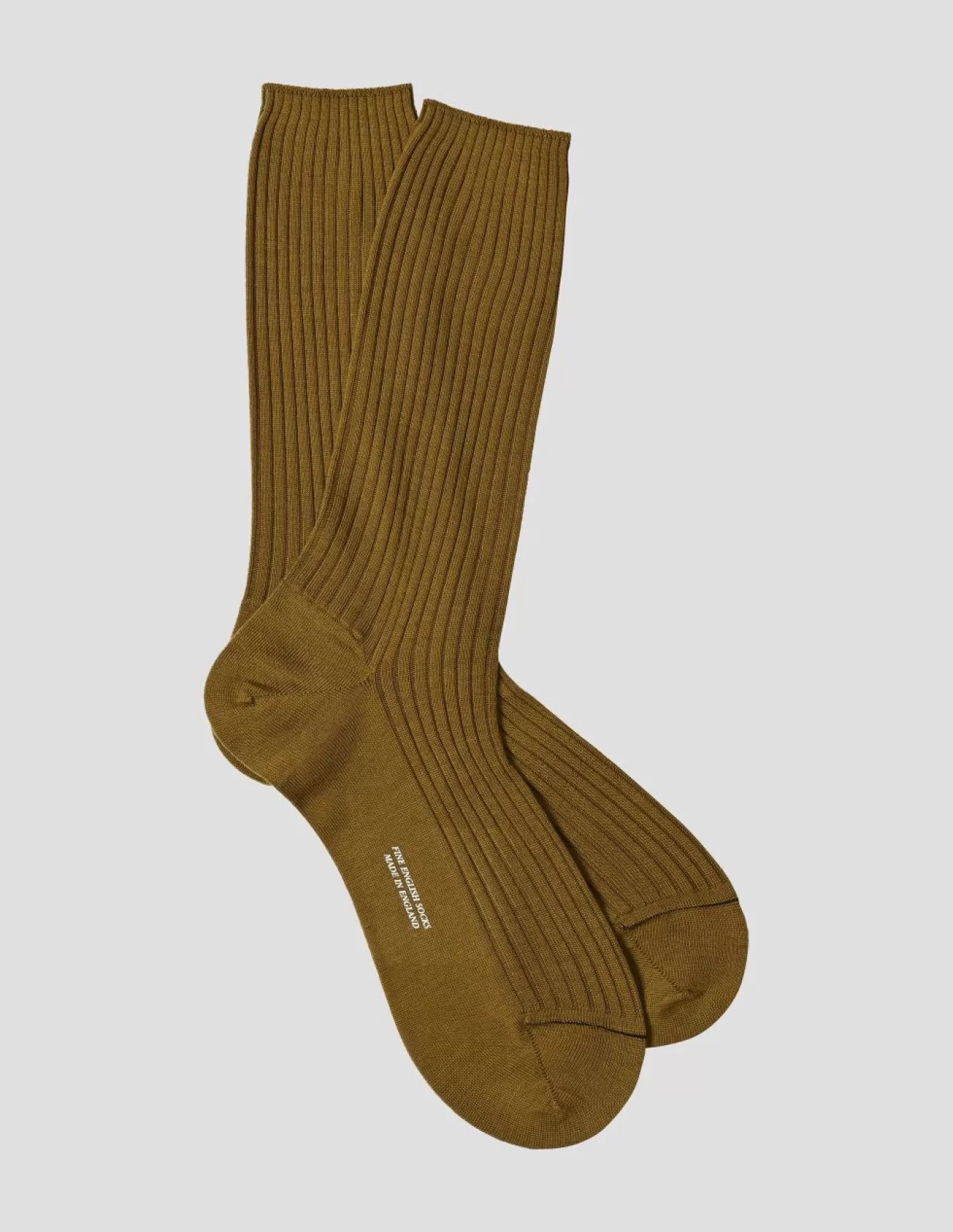 Margaret Howell FULL RIB SOCK Mustard Online