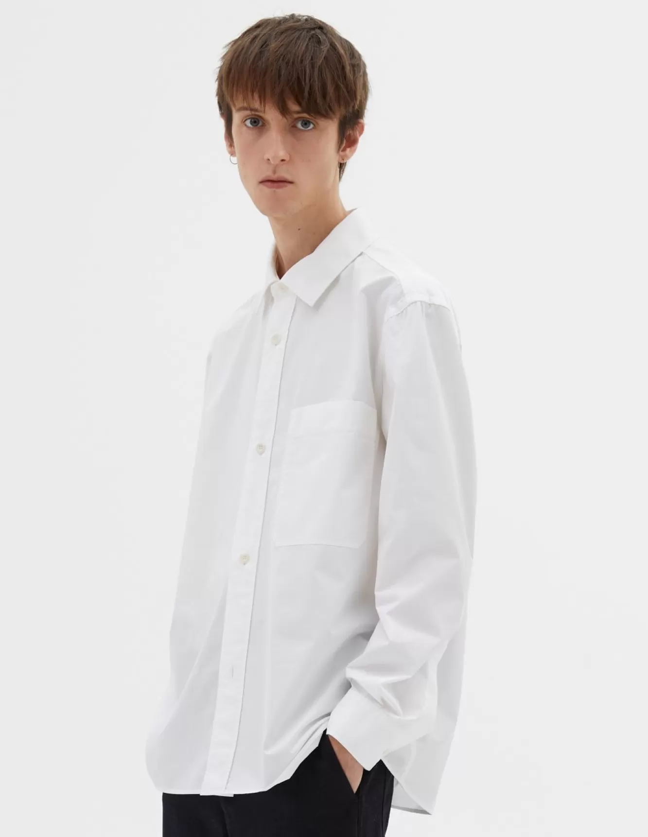 Margaret Howell MHL. BASIC SHIRT White Outlet