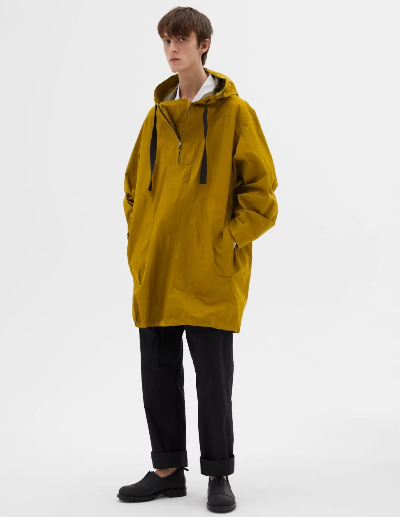 Margaret Howell MHL. OVERSIZED KAGOOL Ochre Discount