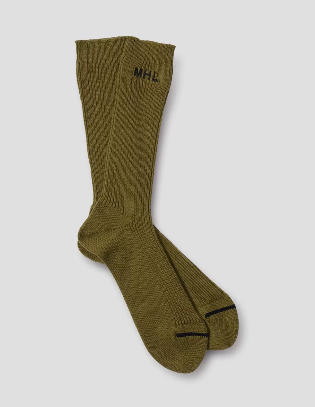 Margaret Howell MHL. SPORT SOCK Khaki Best