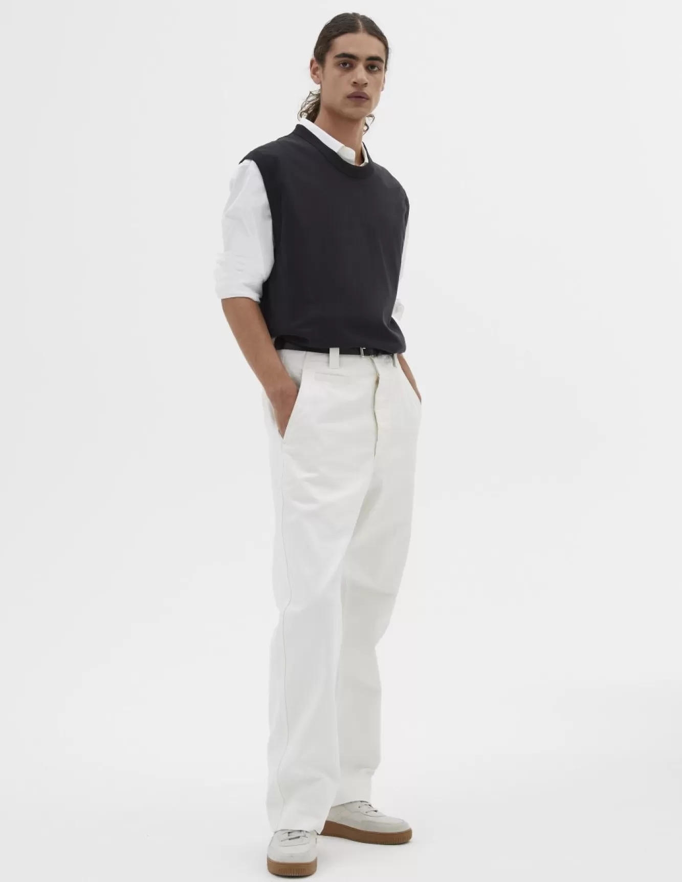 Margaret Howell MHL. STRAIGHT LEG CHINO Off White Online