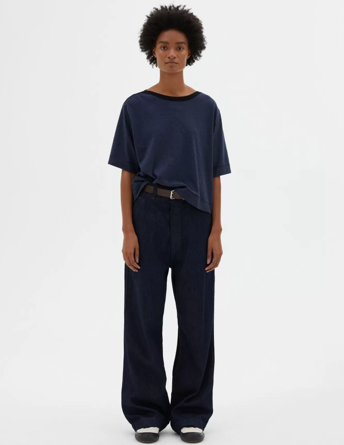 Margaret Howell MHL. WIDE LEG JEAN Indigo Store