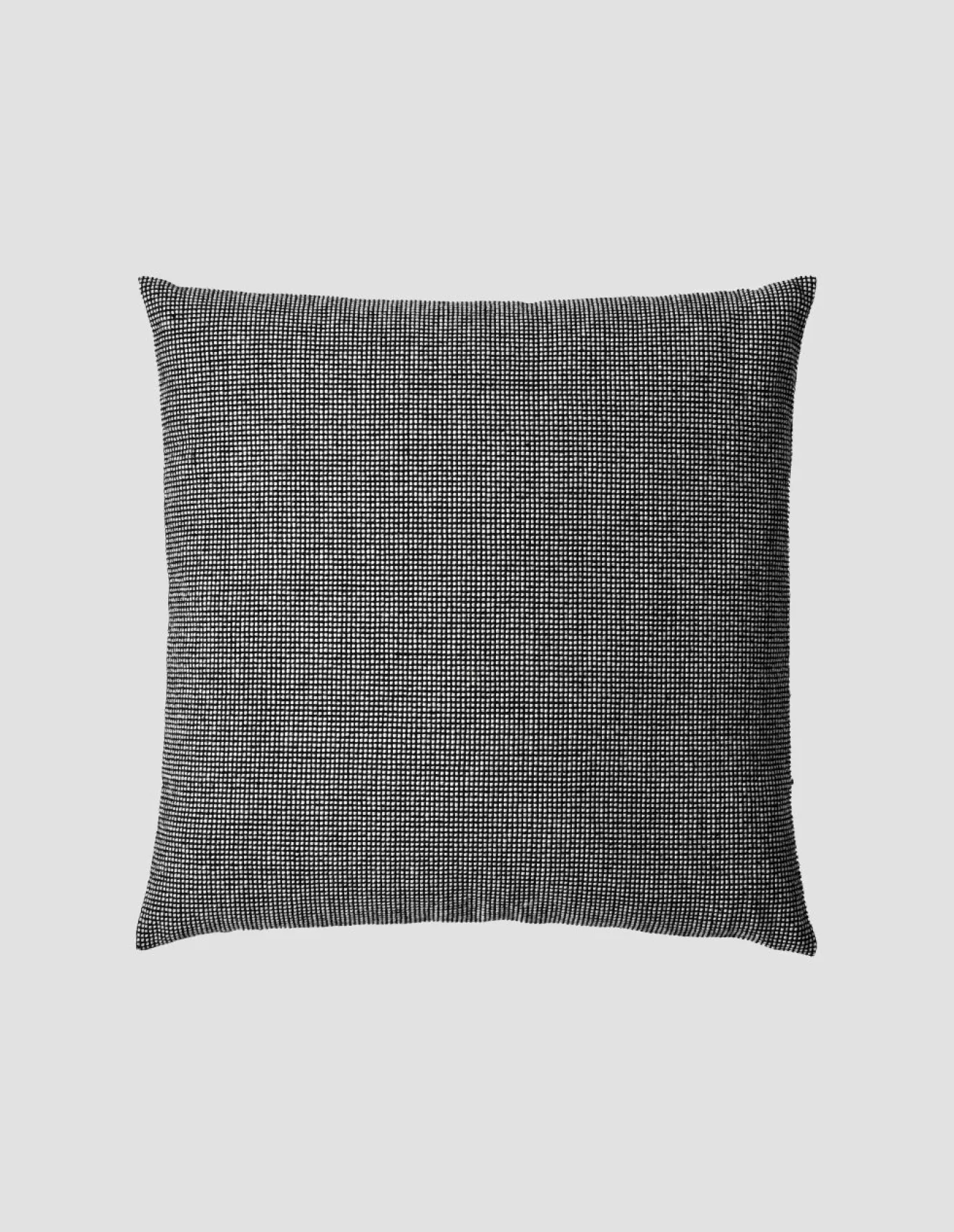 Margaret Howell MOURNE CHECK CUSHION BlackWhite Cheap