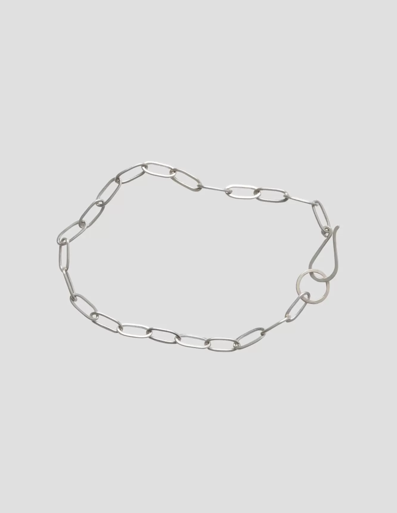 Margaret Howell OVAL LINK CHAIN BRACELET Silver Cheap