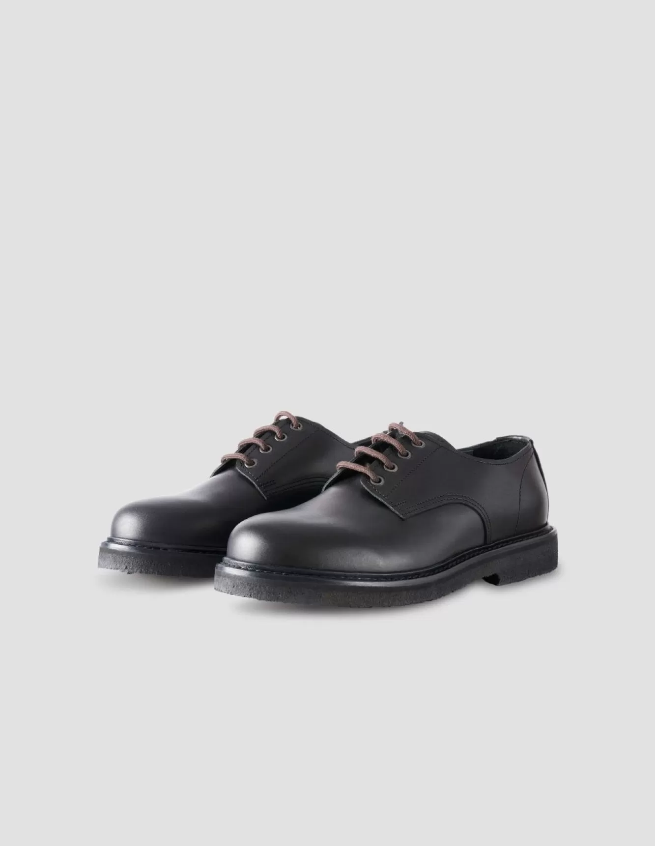 Margaret Howell RAW EDGE DERBY Black Cheap