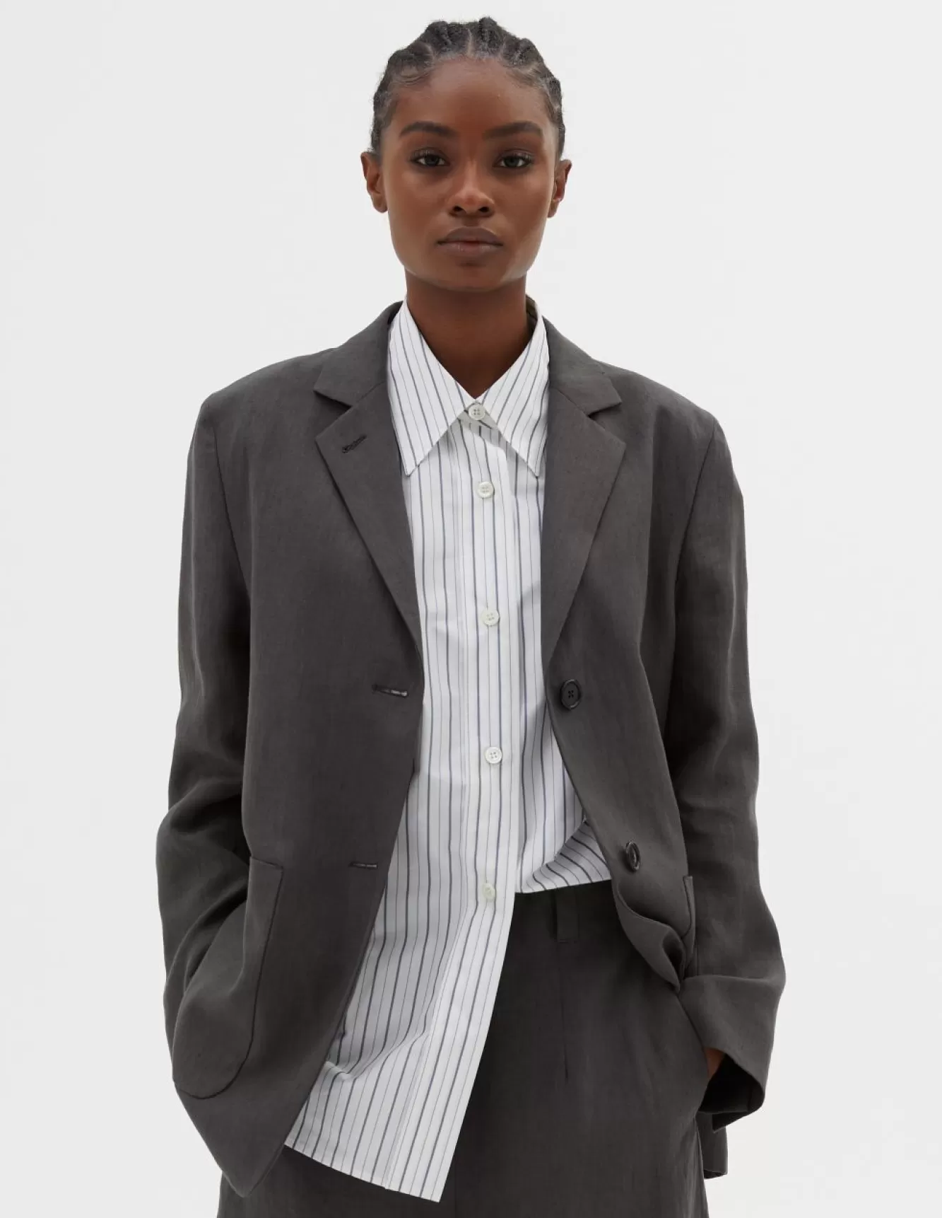 Margaret Howell RELAXED BLAZER Elephant Clearance