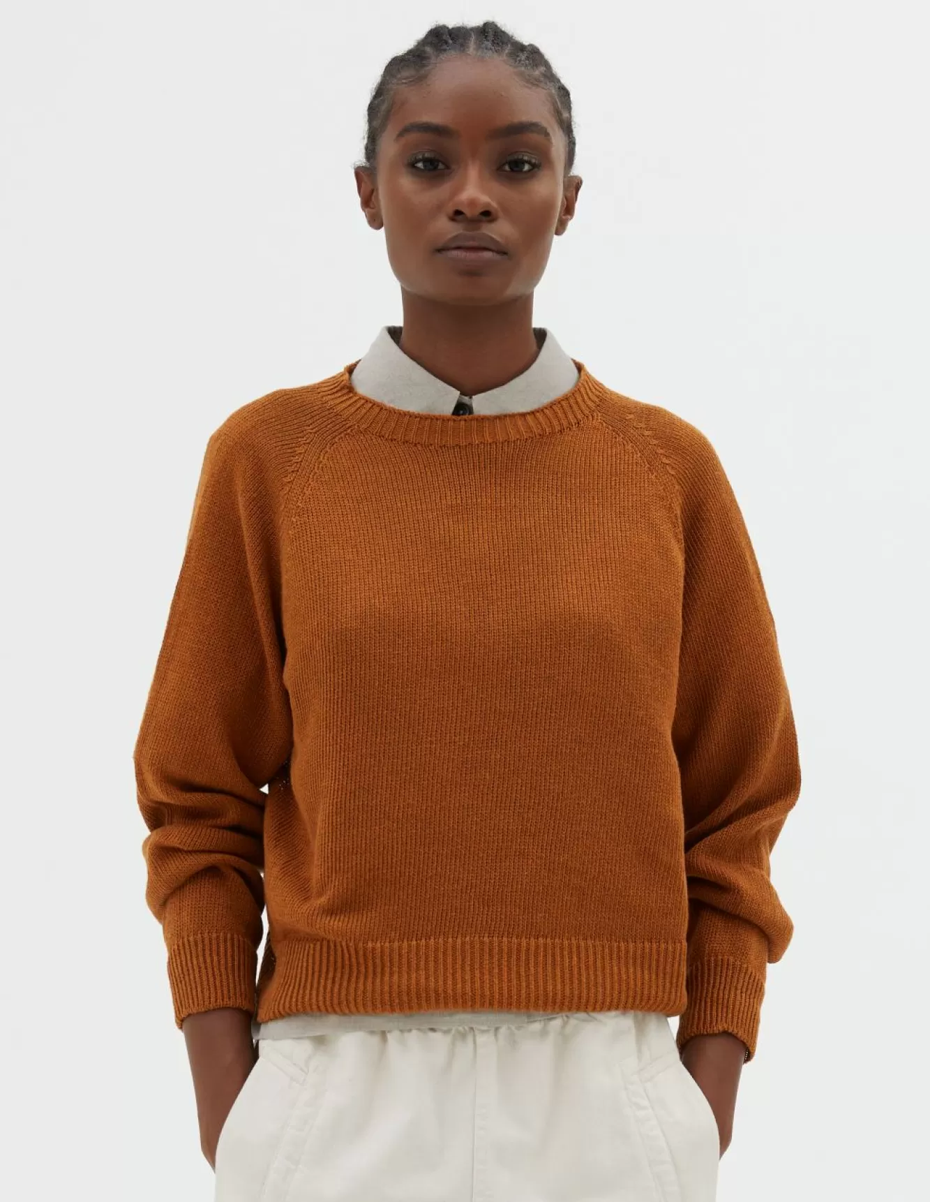 Margaret Howell SHORT CLASSIC CREW NECK RESIN Hot