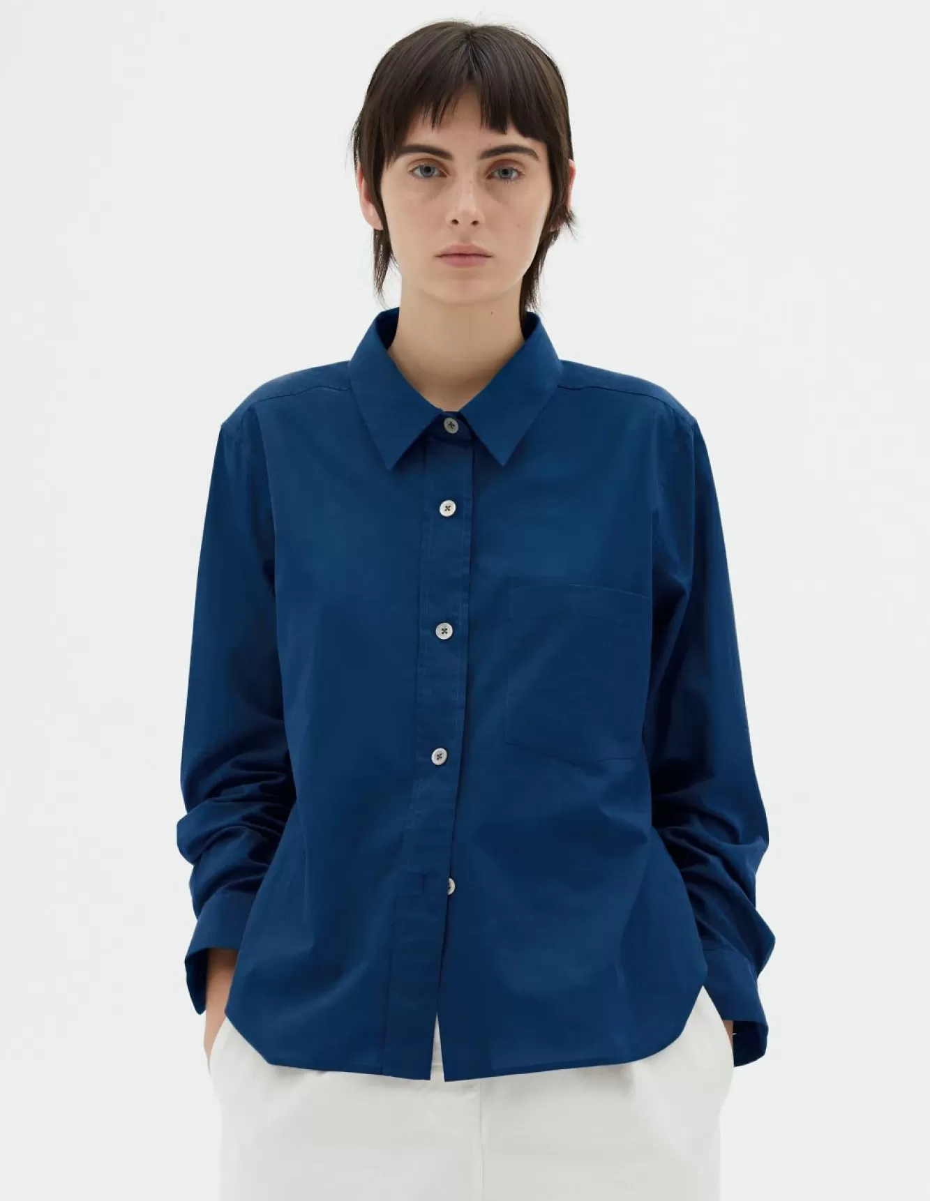 Margaret Howell SIMPLE SHIRT French Blue Hot